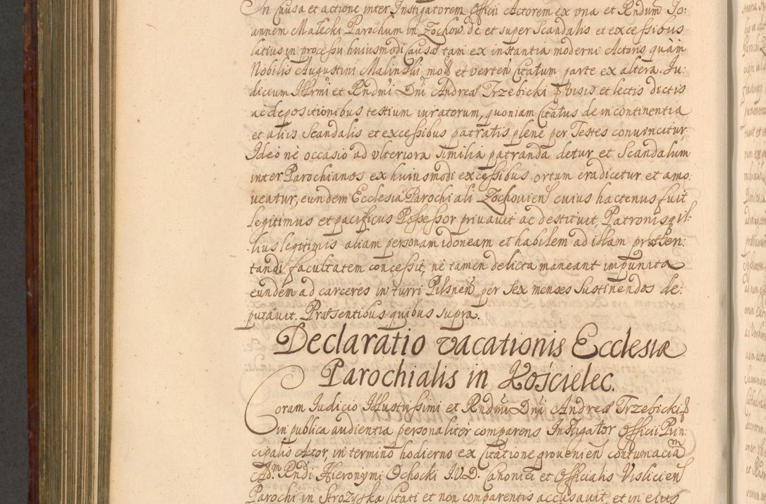 Zdjęcie nr 871 dla obiektu archiwalnego: Acta actorum episcopalium R. D. Andreae Trzebicki, episcopi Cracoviensis et ducis Severiae a die 26 Augusti anni 1661 ad annum 1666 inclusive. Volumen III.