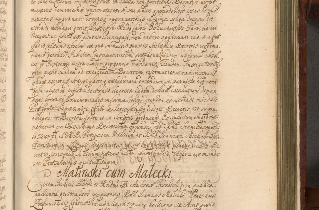 Zdjęcie nr 870 dla obiektu archiwalnego: Acta actorum episcopalium R. D. Andreae Trzebicki, episcopi Cracoviensis et ducis Severiae a die 26 Augusti anni 1661 ad annum 1666 inclusive. Volumen III.