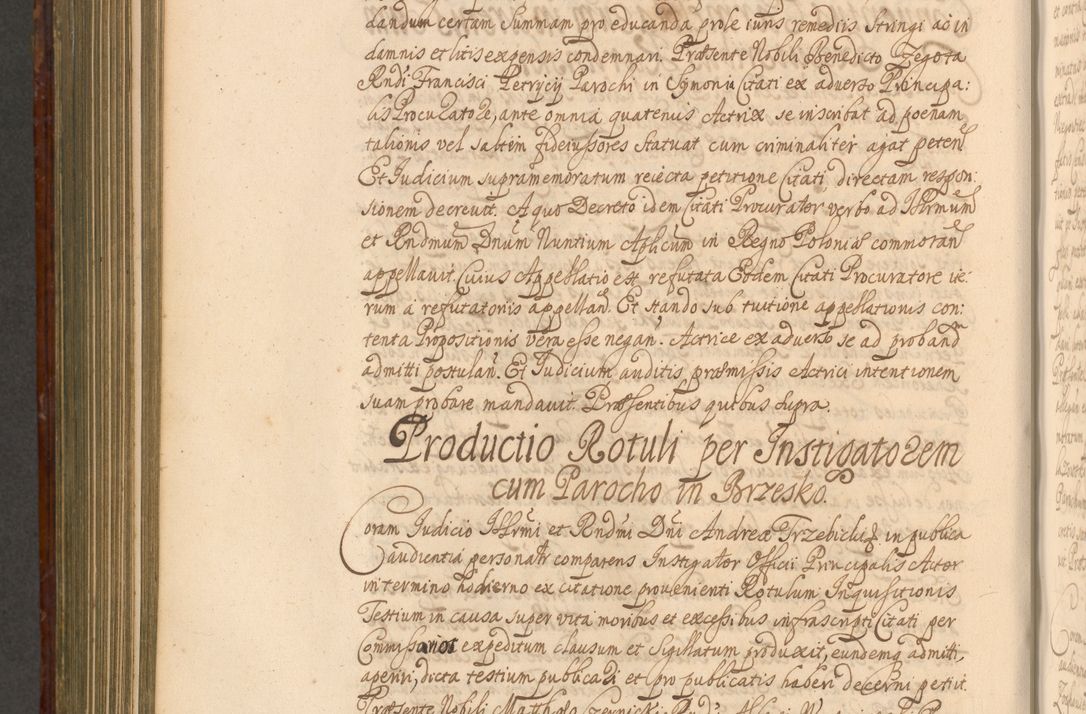 Zdjęcie nr 869 dla obiektu archiwalnego: Acta actorum episcopalium R. D. Andreae Trzebicki, episcopi Cracoviensis et ducis Severiae a die 26 Augusti anni 1661 ad annum 1666 inclusive. Volumen III.
