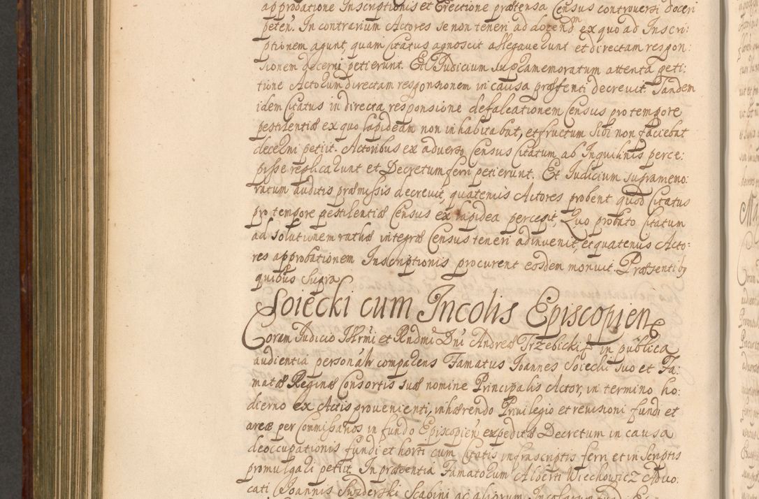 Zdjęcie nr 863 dla obiektu archiwalnego: Acta actorum episcopalium R. D. Andreae Trzebicki, episcopi Cracoviensis et ducis Severiae a die 26 Augusti anni 1661 ad annum 1666 inclusive. Volumen III.