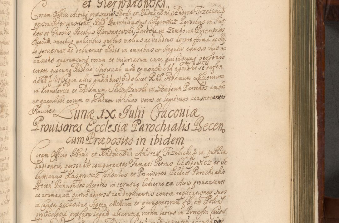 Zdjęcie nr 856 dla obiektu archiwalnego: Acta actorum episcopalium R. D. Andreae Trzebicki, episcopi Cracoviensis et ducis Severiae a die 26 Augusti anni 1661 ad annum 1666 inclusive. Volumen III.