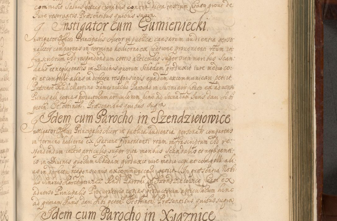 Zdjęcie nr 852 dla obiektu archiwalnego: Acta actorum episcopalium R. D. Andreae Trzebicki, episcopi Cracoviensis et ducis Severiae a die 26 Augusti anni 1661 ad annum 1666 inclusive. Volumen III.