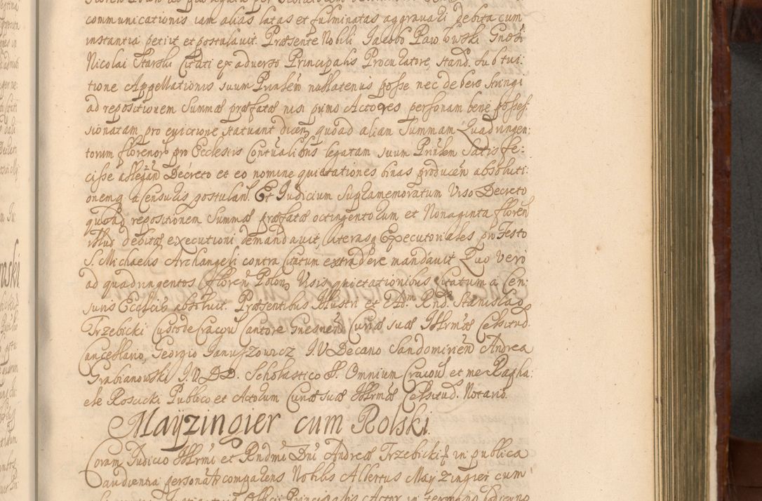 Zdjęcie nr 848 dla obiektu archiwalnego: Acta actorum episcopalium R. D. Andreae Trzebicki, episcopi Cracoviensis et ducis Severiae a die 26 Augusti anni 1661 ad annum 1666 inclusive. Volumen III.