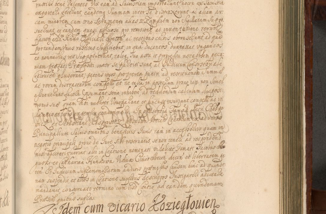 Zdjęcie nr 846 dla obiektu archiwalnego: Acta actorum episcopalium R. D. Andreae Trzebicki, episcopi Cracoviensis et ducis Severiae a die 26 Augusti anni 1661 ad annum 1666 inclusive. Volumen III.