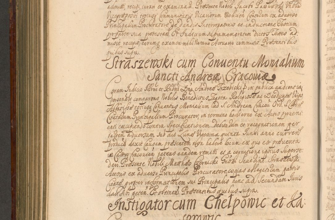 Zdjęcie nr 845 dla obiektu archiwalnego: Acta actorum episcopalium R. D. Andreae Trzebicki, episcopi Cracoviensis et ducis Severiae a die 26 Augusti anni 1661 ad annum 1666 inclusive. Volumen III.