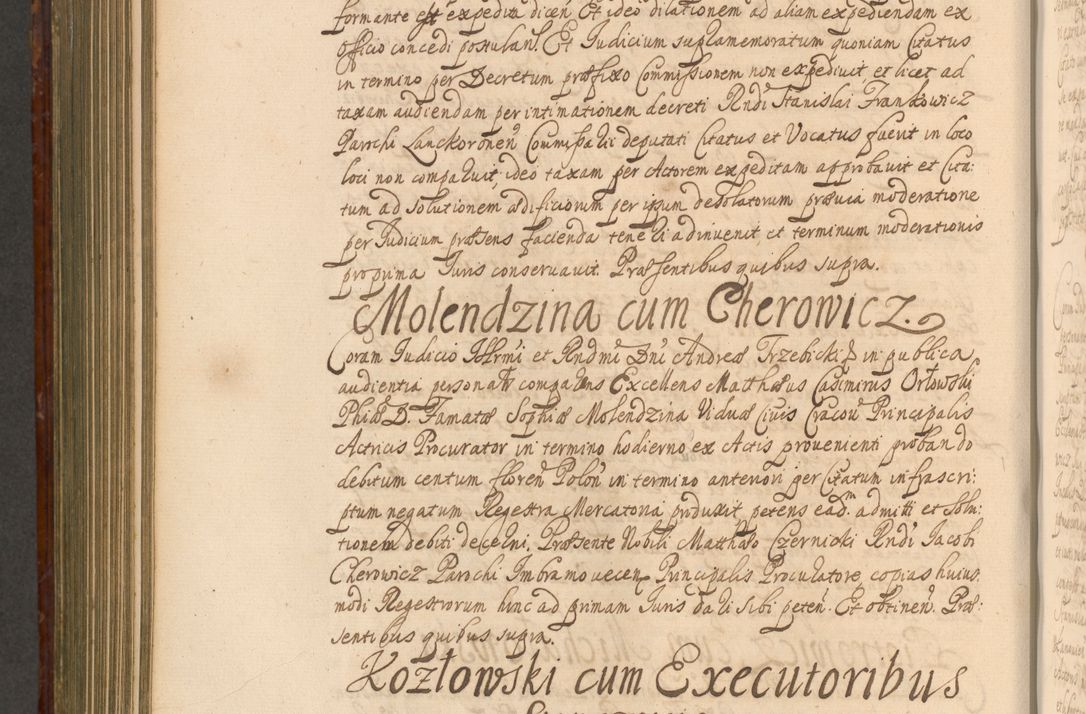 Zdjęcie nr 843 dla obiektu archiwalnego: Acta actorum episcopalium R. D. Andreae Trzebicki, episcopi Cracoviensis et ducis Severiae a die 26 Augusti anni 1661 ad annum 1666 inclusive. Volumen III.
