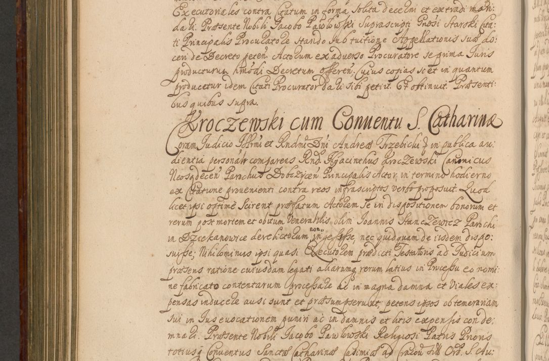 Zdjęcie nr 841 dla obiektu archiwalnego: Acta actorum episcopalium R. D. Andreae Trzebicki, episcopi Cracoviensis et ducis Severiae a die 26 Augusti anni 1661 ad annum 1666 inclusive. Volumen III.