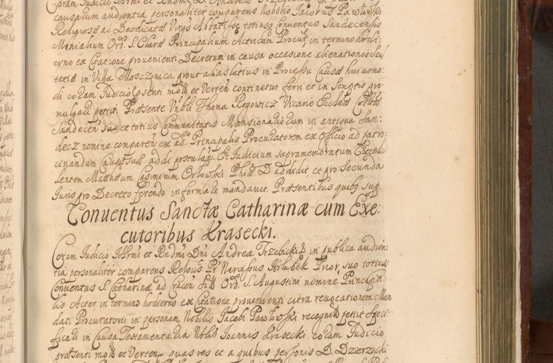 Zdjęcie nr 840 dla obiektu archiwalnego: Acta actorum episcopalium R. D. Andreae Trzebicki, episcopi Cracoviensis et ducis Severiae a die 26 Augusti anni 1661 ad annum 1666 inclusive. Volumen III.