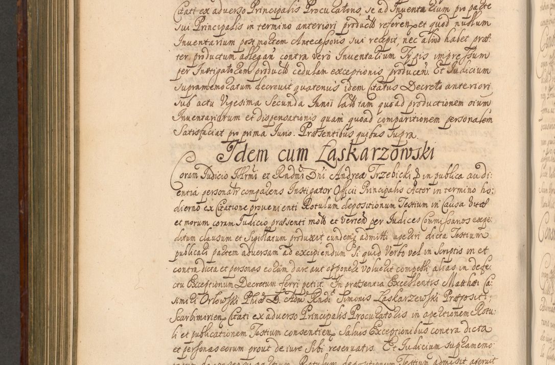 Zdjęcie nr 835 dla obiektu archiwalnego: Acta actorum episcopalium R. D. Andreae Trzebicki, episcopi Cracoviensis et ducis Severiae a die 26 Augusti anni 1661 ad annum 1666 inclusive. Volumen III.