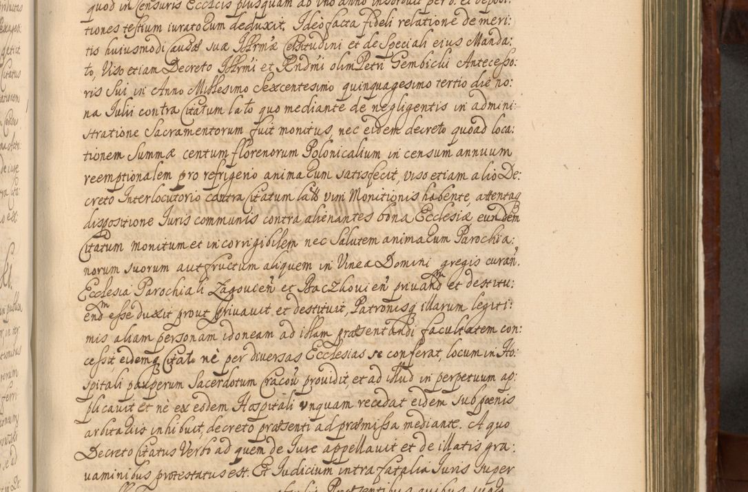Zdjęcie nr 834 dla obiektu archiwalnego: Acta actorum episcopalium R. D. Andreae Trzebicki, episcopi Cracoviensis et ducis Severiae a die 26 Augusti anni 1661 ad annum 1666 inclusive. Volumen III.