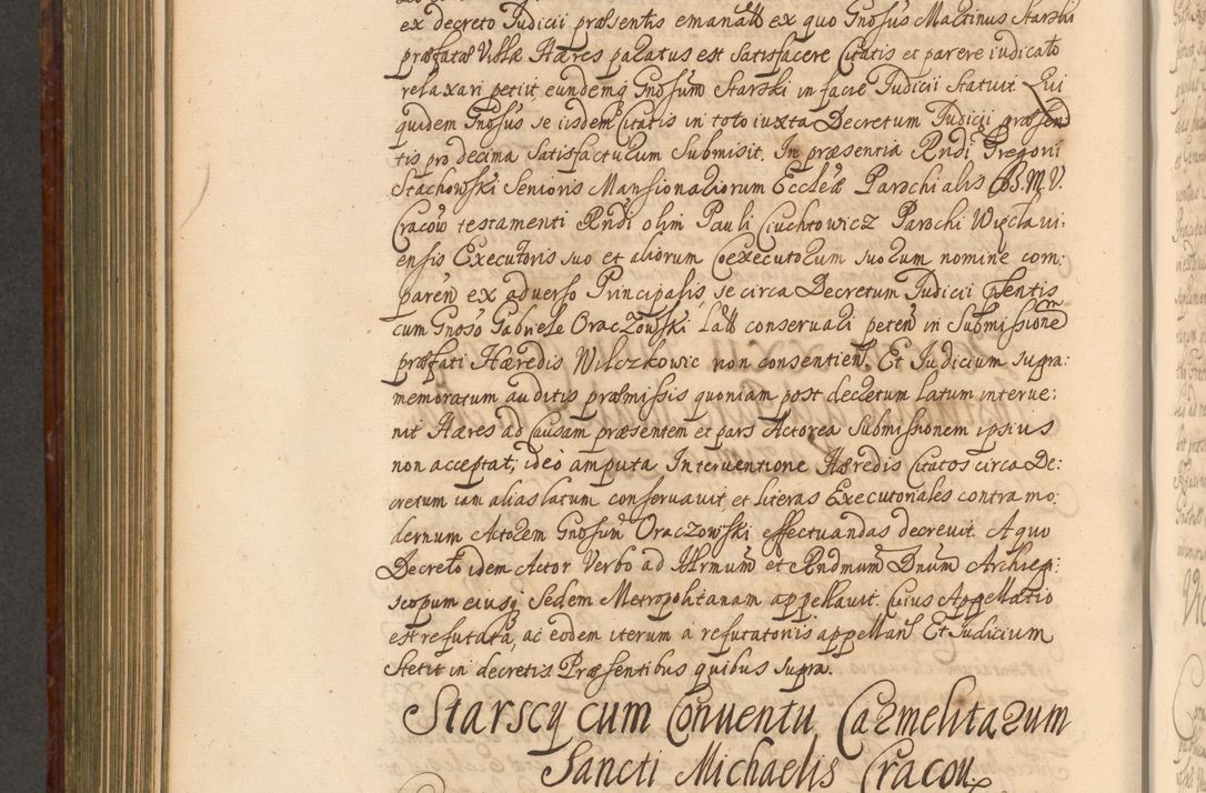 Zdjęcie nr 821 dla obiektu archiwalnego: Acta actorum episcopalium R. D. Andreae Trzebicki, episcopi Cracoviensis et ducis Severiae a die 26 Augusti anni 1661 ad annum 1666 inclusive. Volumen III.