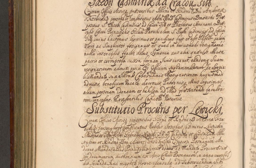 Zdjęcie nr 819 dla obiektu archiwalnego: Acta actorum episcopalium R. D. Andreae Trzebicki, episcopi Cracoviensis et ducis Severiae a die 26 Augusti anni 1661 ad annum 1666 inclusive. Volumen III.