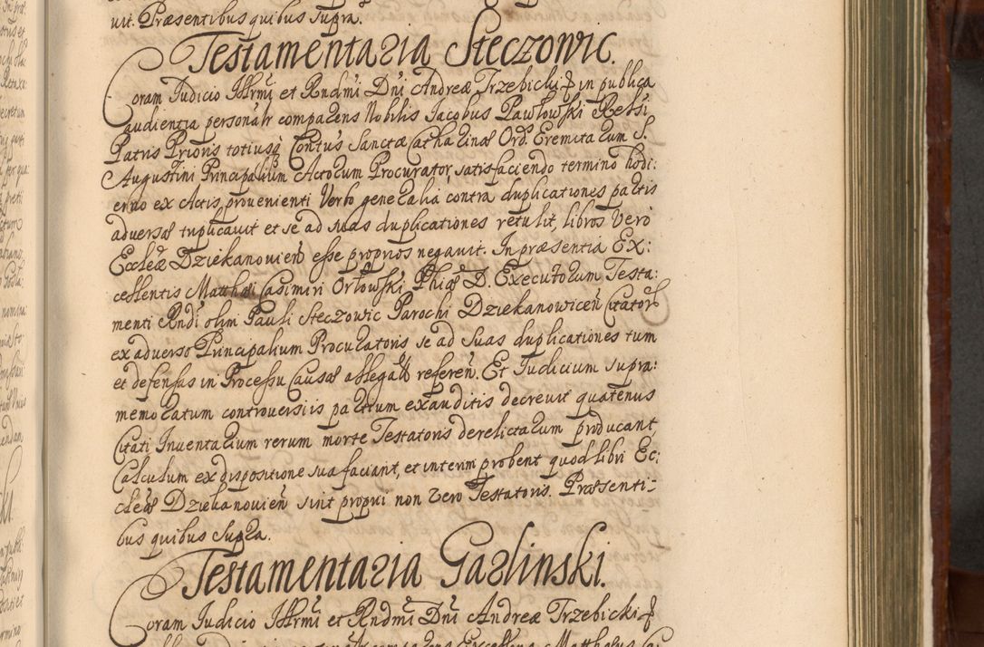 Zdjęcie nr 816 dla obiektu archiwalnego: Acta actorum episcopalium R. D. Andreae Trzebicki, episcopi Cracoviensis et ducis Severiae a die 26 Augusti anni 1661 ad annum 1666 inclusive. Volumen III.