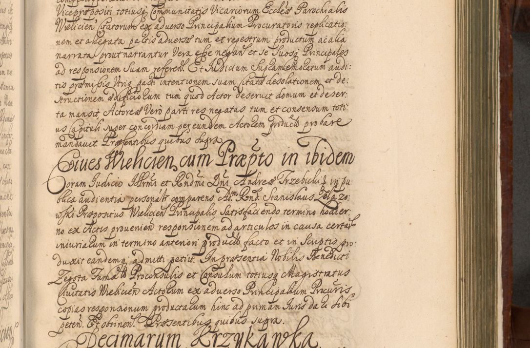 Zdjęcie nr 814 dla obiektu archiwalnego: Acta actorum episcopalium R. D. Andreae Trzebicki, episcopi Cracoviensis et ducis Severiae a die 26 Augusti anni 1661 ad annum 1666 inclusive. Volumen III.