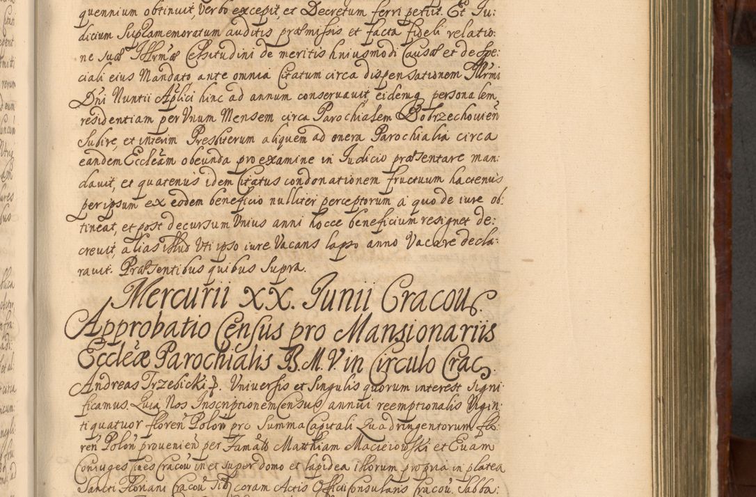 Zdjęcie nr 812 dla obiektu archiwalnego: Acta actorum episcopalium R. D. Andreae Trzebicki, episcopi Cracoviensis et ducis Severiae a die 26 Augusti anni 1661 ad annum 1666 inclusive. Volumen III.