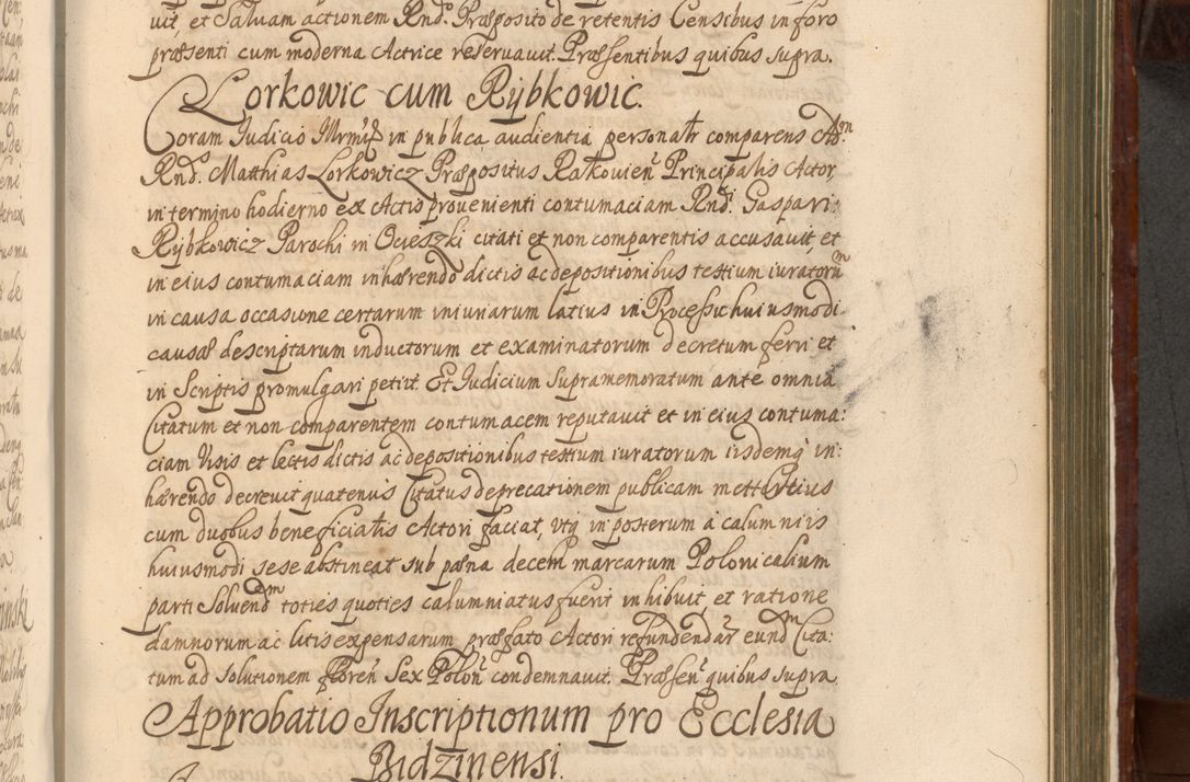 Zdjęcie nr 1006 dla obiektu archiwalnego: Acta actorum episcopalium R. D. Andreae Trzebicki, episcopi Cracoviensis et ducis Severiae a die 26 Augusti anni 1661 ad annum 1666 inclusive. Volumen III.