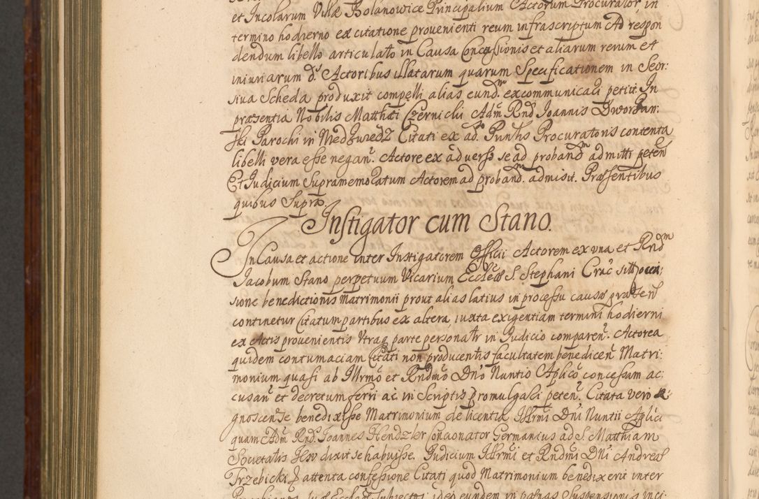 Zdjęcie nr 1203 dla obiektu archiwalnego: Acta actorum episcopalium R. D. Andreae Trzebicki, episcopi Cracoviensis et ducis Severiae a die 26 Augusti anni 1661 ad annum 1666 inclusive. Volumen III.