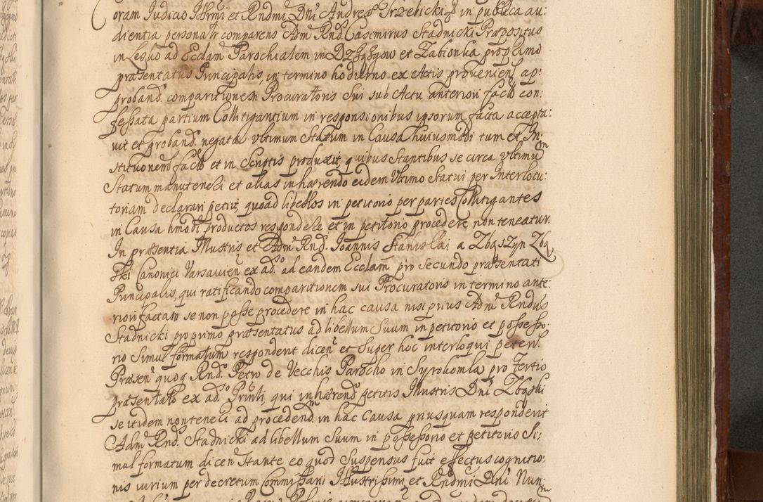 Zdjęcie nr 1202 dla obiektu archiwalnego: Acta actorum episcopalium R. D. Andreae Trzebicki, episcopi Cracoviensis et ducis Severiae a die 26 Augusti anni 1661 ad annum 1666 inclusive. Volumen III.