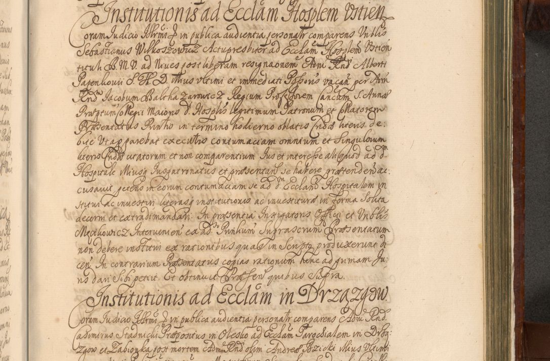 Zdjęcie nr 1198 dla obiektu archiwalnego: Acta actorum episcopalium R. D. Andreae Trzebicki, episcopi Cracoviensis et ducis Severiae a die 26 Augusti anni 1661 ad annum 1666 inclusive. Volumen III.