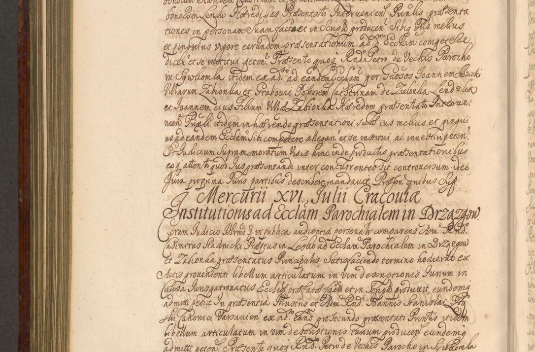 Zdjęcie nr 1199 dla obiektu archiwalnego: Acta actorum episcopalium R. D. Andreae Trzebicki, episcopi Cracoviensis et ducis Severiae a die 26 Augusti anni 1661 ad annum 1666 inclusive. Volumen III.