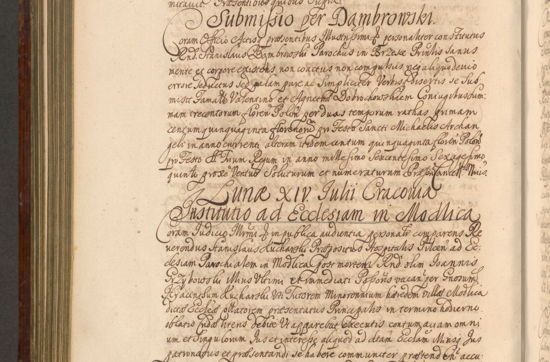 Zdjęcie nr 1197 dla obiektu archiwalnego: Acta actorum episcopalium R. D. Andreae Trzebicki, episcopi Cracoviensis et ducis Severiae a die 26 Augusti anni 1661 ad annum 1666 inclusive. Volumen III.