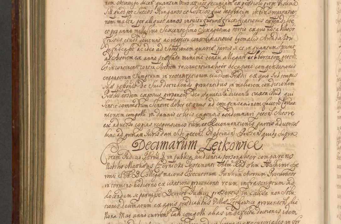 Zdjęcie nr 1195 dla obiektu archiwalnego: Acta actorum episcopalium R. D. Andreae Trzebicki, episcopi Cracoviensis et ducis Severiae a die 26 Augusti anni 1661 ad annum 1666 inclusive. Volumen III.