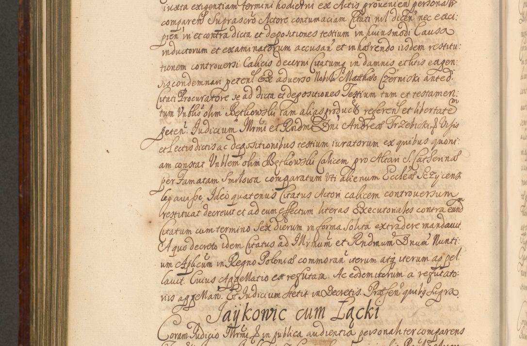 Zdjęcie nr 1193 dla obiektu archiwalnego: Acta actorum episcopalium R. D. Andreae Trzebicki, episcopi Cracoviensis et ducis Severiae a die 26 Augusti anni 1661 ad annum 1666 inclusive. Volumen III.