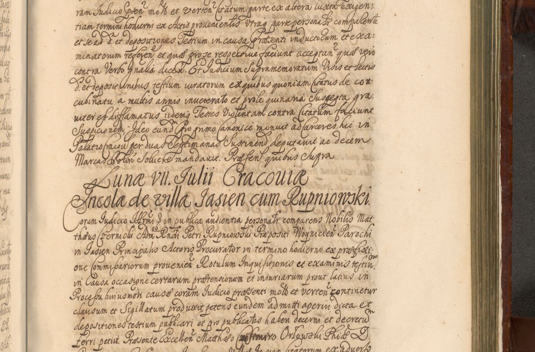 Zdjęcie nr 1184 dla obiektu archiwalnego: Acta actorum episcopalium R. D. Andreae Trzebicki, episcopi Cracoviensis et ducis Severiae a die 26 Augusti anni 1661 ad annum 1666 inclusive. Volumen III.
