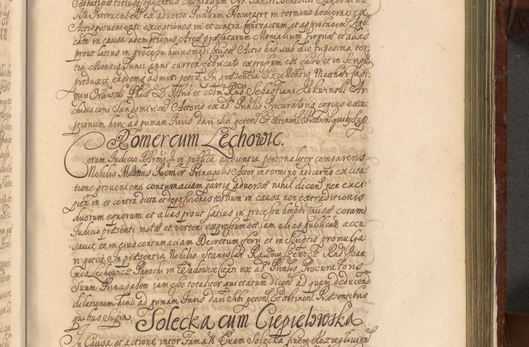 Zdjęcie nr 1182 dla obiektu archiwalnego: Acta actorum episcopalium R. D. Andreae Trzebicki, episcopi Cracoviensis et ducis Severiae a die 26 Augusti anni 1661 ad annum 1666 inclusive. Volumen III.
