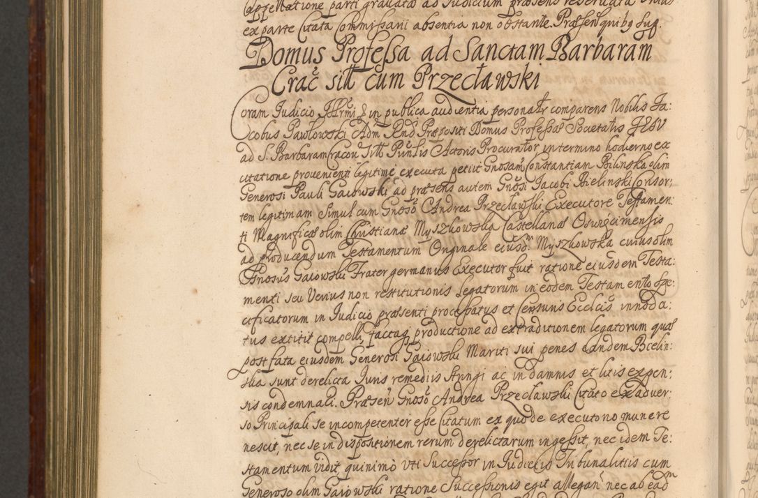 Zdjęcie nr 1181 dla obiektu archiwalnego: Acta actorum episcopalium R. D. Andreae Trzebicki, episcopi Cracoviensis et ducis Severiae a die 26 Augusti anni 1661 ad annum 1666 inclusive. Volumen III.