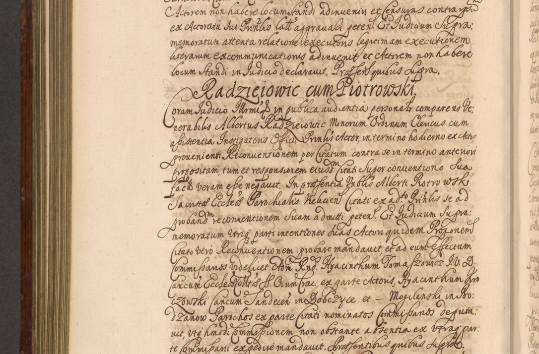 Zdjęcie nr 1175 dla obiektu archiwalnego: Acta actorum episcopalium R. D. Andreae Trzebicki, episcopi Cracoviensis et ducis Severiae a die 26 Augusti anni 1661 ad annum 1666 inclusive. Volumen III.