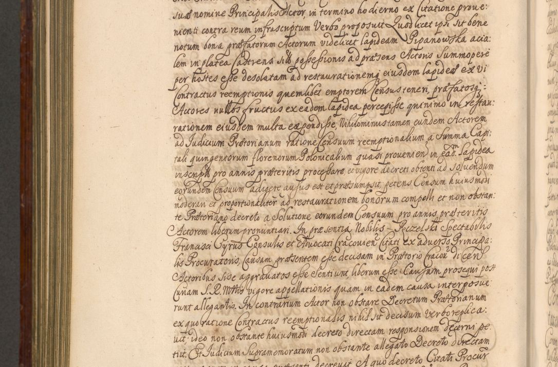 Zdjęcie nr 1171 dla obiektu archiwalnego: Acta actorum episcopalium R. D. Andreae Trzebicki, episcopi Cracoviensis et ducis Severiae a die 26 Augusti anni 1661 ad annum 1666 inclusive. Volumen III.