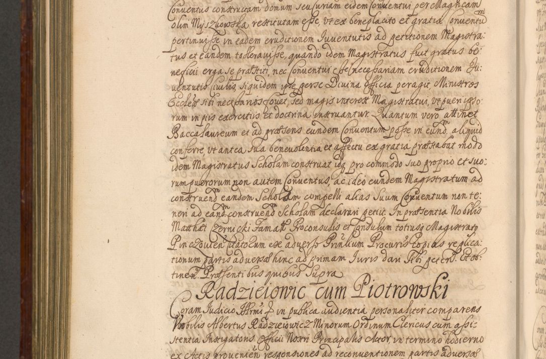 Zdjęcie nr 1169 dla obiektu archiwalnego: Acta actorum episcopalium R. D. Andreae Trzebicki, episcopi Cracoviensis et ducis Severiae a die 26 Augusti anni 1661 ad annum 1666 inclusive. Volumen III.