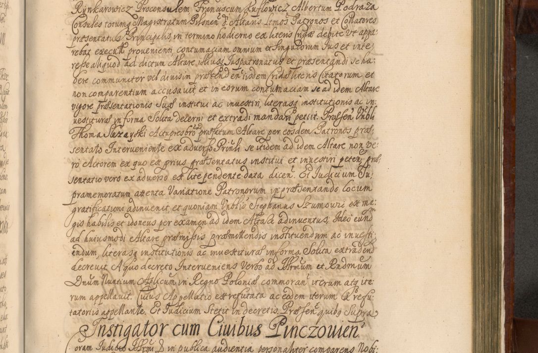 Zdjęcie nr 1168 dla obiektu archiwalnego: Acta actorum episcopalium R. D. Andreae Trzebicki, episcopi Cracoviensis et ducis Severiae a die 26 Augusti anni 1661 ad annum 1666 inclusive. Volumen III.