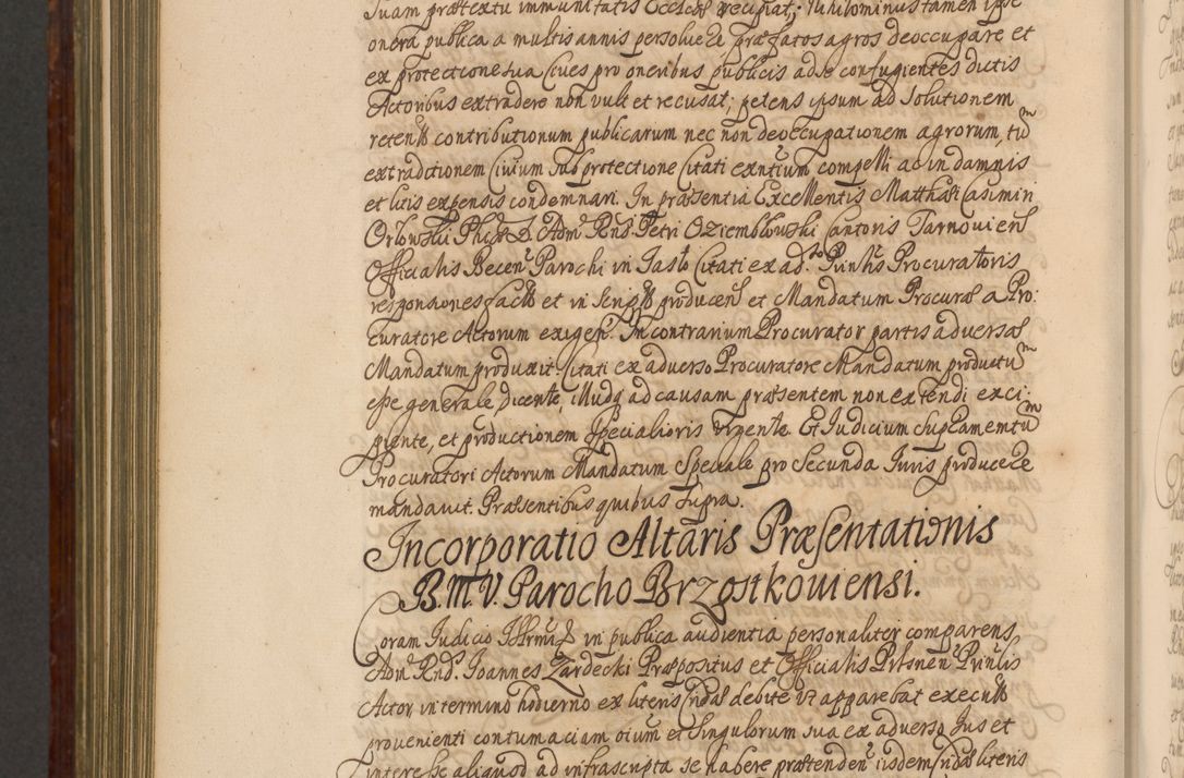 Zdjęcie nr 1165 dla obiektu archiwalnego: Acta actorum episcopalium R. D. Andreae Trzebicki, episcopi Cracoviensis et ducis Severiae a die 26 Augusti anni 1661 ad annum 1666 inclusive. Volumen III.