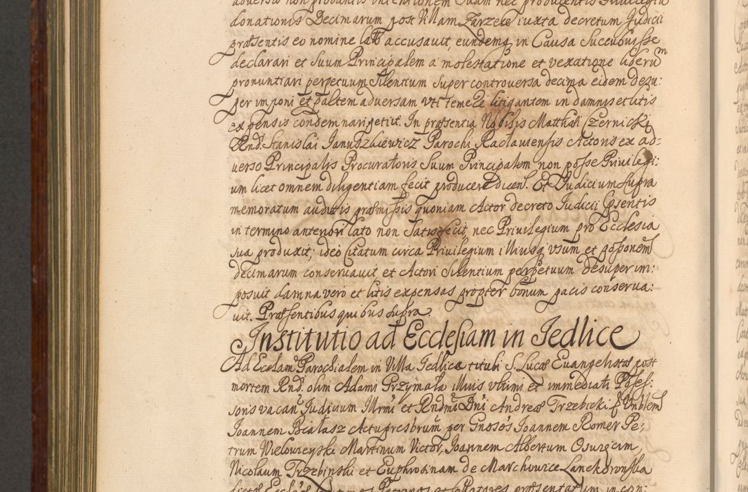 Zdjęcie nr 1163 dla obiektu archiwalnego: Acta actorum episcopalium R. D. Andreae Trzebicki, episcopi Cracoviensis et ducis Severiae a die 26 Augusti anni 1661 ad annum 1666 inclusive. Volumen III.