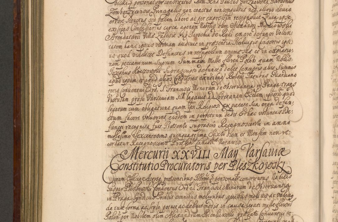Zdjęcie nr 1151 dla obiektu archiwalnego: Acta actorum episcopalium R. D. Andreae Trzebicki, episcopi Cracoviensis et ducis Severiae a die 26 Augusti anni 1661 ad annum 1666 inclusive. Volumen III.