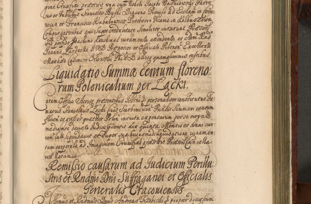 Zdjęcie nr 1150 dla obiektu archiwalnego: Acta actorum episcopalium R. D. Andreae Trzebicki, episcopi Cracoviensis et ducis Severiae a die 26 Augusti anni 1661 ad annum 1666 inclusive. Volumen III.