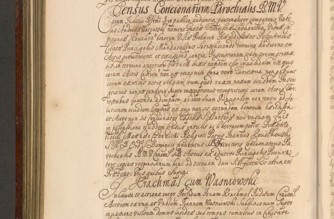 Zdjęcie nr 1141 dla obiektu archiwalnego: Acta actorum episcopalium R. D. Andreae Trzebicki, episcopi Cracoviensis et ducis Severiae a die 26 Augusti anni 1661 ad annum 1666 inclusive. Volumen III.