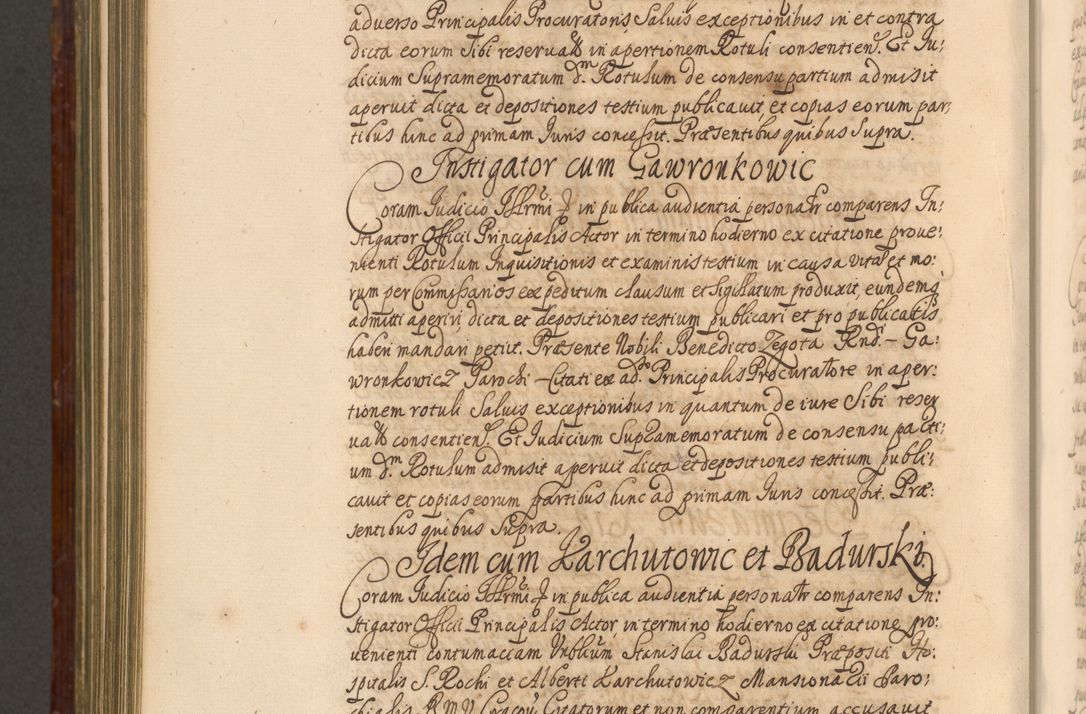 Zdjęcie nr 1137 dla obiektu archiwalnego: Acta actorum episcopalium R. D. Andreae Trzebicki, episcopi Cracoviensis et ducis Severiae a die 26 Augusti anni 1661 ad annum 1666 inclusive. Volumen III.