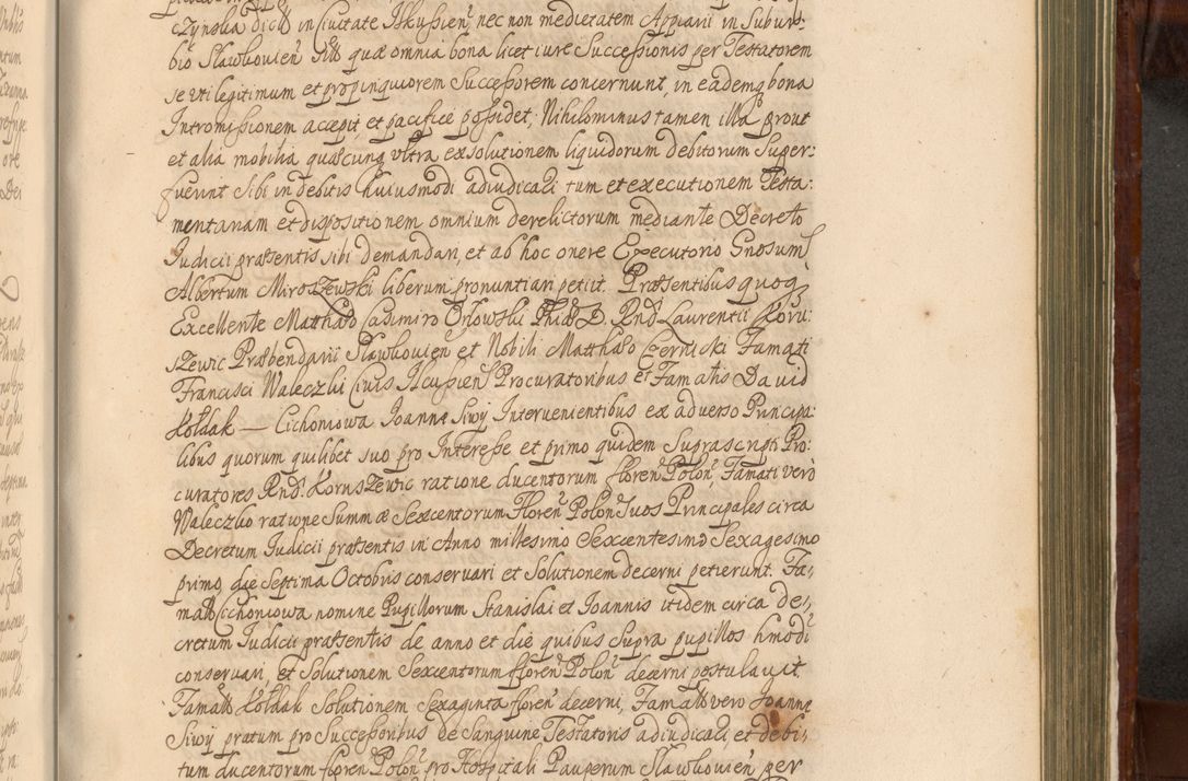 Zdjęcie nr 1130 dla obiektu archiwalnego: Acta actorum episcopalium R. D. Andreae Trzebicki, episcopi Cracoviensis et ducis Severiae a die 26 Augusti anni 1661 ad annum 1666 inclusive. Volumen III.