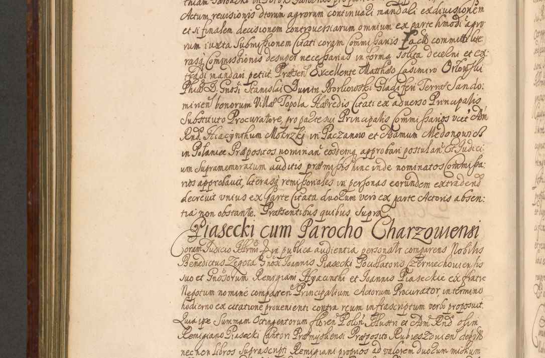 Zdjęcie nr 1125 dla obiektu archiwalnego: Acta actorum episcopalium R. D. Andreae Trzebicki, episcopi Cracoviensis et ducis Severiae a die 26 Augusti anni 1661 ad annum 1666 inclusive. Volumen III.