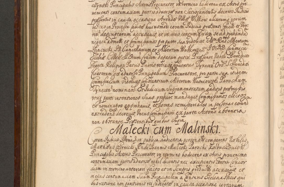 Zdjęcie nr 1119 dla obiektu archiwalnego: Acta actorum episcopalium R. D. Andreae Trzebicki, episcopi Cracoviensis et ducis Severiae a die 26 Augusti anni 1661 ad annum 1666 inclusive. Volumen III.