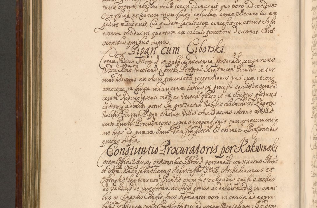 Zdjęcie nr 1115 dla obiektu archiwalnego: Acta actorum episcopalium R. D. Andreae Trzebicki, episcopi Cracoviensis et ducis Severiae a die 26 Augusti anni 1661 ad annum 1666 inclusive. Volumen III.