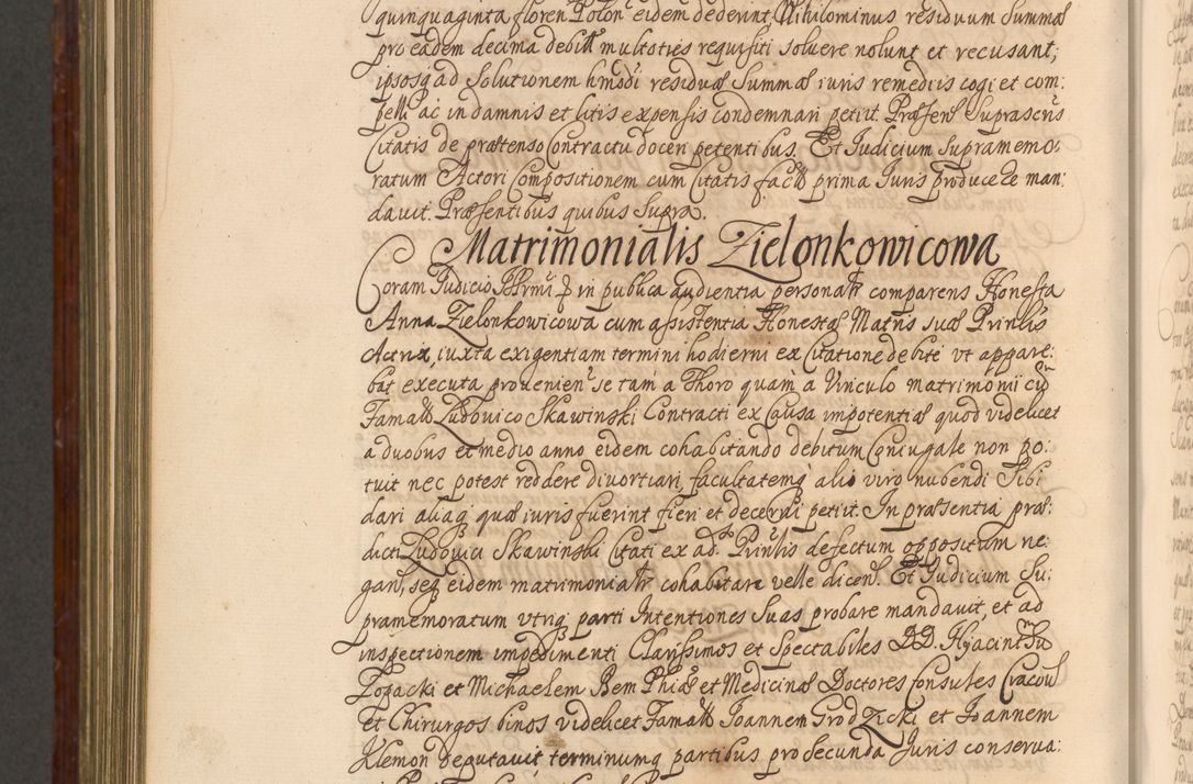 Zdjęcie nr 1111 dla obiektu archiwalnego: Acta actorum episcopalium R. D. Andreae Trzebicki, episcopi Cracoviensis et ducis Severiae a die 26 Augusti anni 1661 ad annum 1666 inclusive. Volumen III.