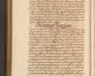 Zdjęcie nr 1109 dla obiektu archiwalnego: Acta actorum episcopalium R. D. Andreae Trzebicki, episcopi Cracoviensis et ducis Severiae a die 26 Augusti anni 1661 ad annum 1666 inclusive. Volumen III.