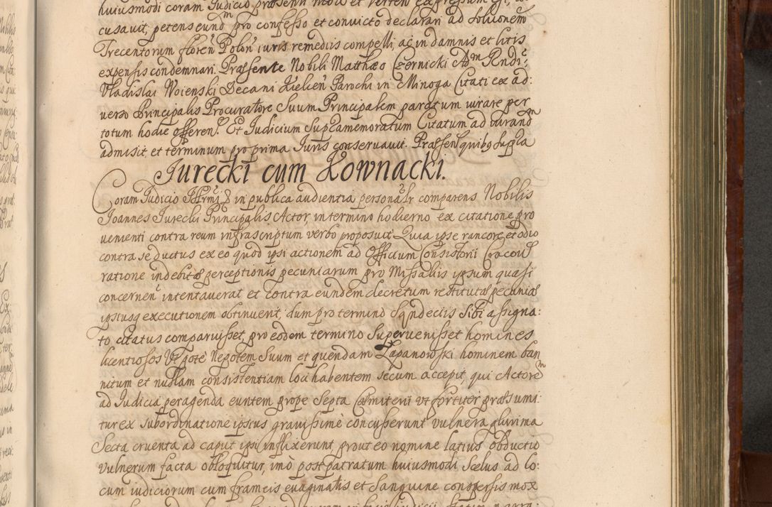 Zdjęcie nr 1108 dla obiektu archiwalnego: Acta actorum episcopalium R. D. Andreae Trzebicki, episcopi Cracoviensis et ducis Severiae a die 26 Augusti anni 1661 ad annum 1666 inclusive. Volumen III.