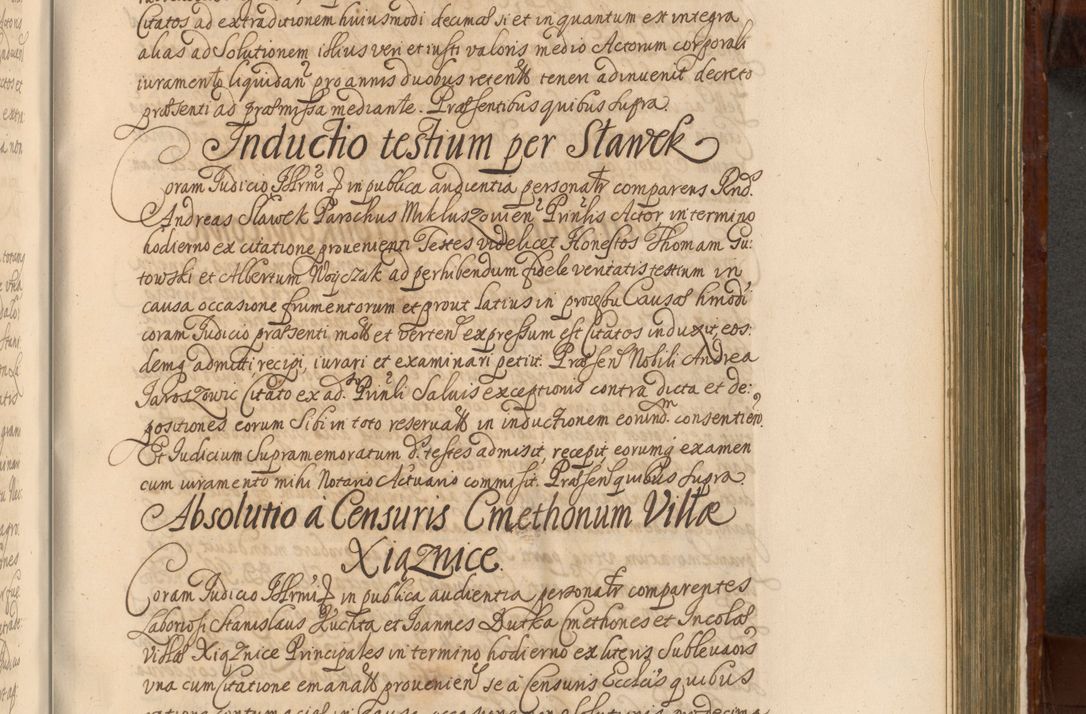 Zdjęcie nr 1110 dla obiektu archiwalnego: Acta actorum episcopalium R. D. Andreae Trzebicki, episcopi Cracoviensis et ducis Severiae a die 26 Augusti anni 1661 ad annum 1666 inclusive. Volumen III.