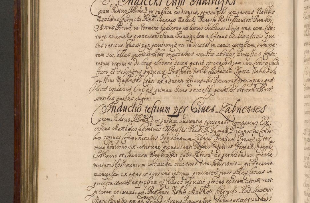 Zdjęcie nr 1107 dla obiektu archiwalnego: Acta actorum episcopalium R. D. Andreae Trzebicki, episcopi Cracoviensis et ducis Severiae a die 26 Augusti anni 1661 ad annum 1666 inclusive. Volumen III.