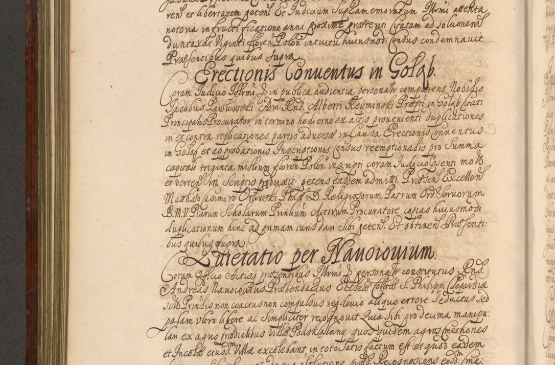 Zdjęcie nr 1099 dla obiektu archiwalnego: Acta actorum episcopalium R. D. Andreae Trzebicki, episcopi Cracoviensis et ducis Severiae a die 26 Augusti anni 1661 ad annum 1666 inclusive. Volumen III.